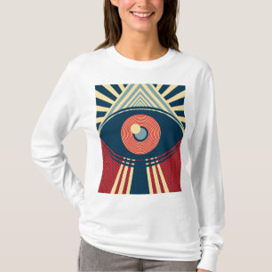 Camiseta Diseño ocular abstracto