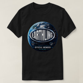 Camiseta Diseño Oficial de Miembro de Terrícola