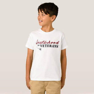 Camiseta Diseño Orgullo Militar Hermanas de Veteranos