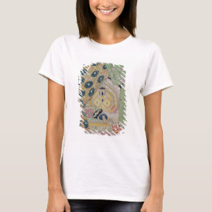 Camiseta Diseño oriental del paisaje (litho del color)