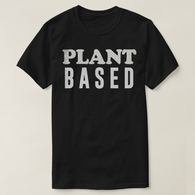 Camiseta Diseño original basado en planta vegetal vegan (Diseño del anverso)