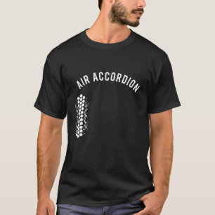 Camiseta Diseño original de acordeón aéreo