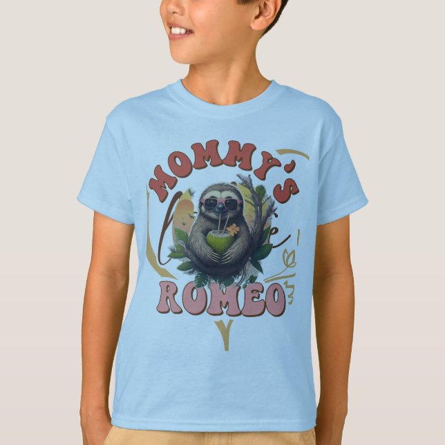 Camiseta diseño original de pegatina de mamá (Anverso)