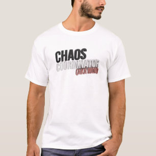 Camiseta Diseño Original Mamá Coordinadora del CAOS Gris At