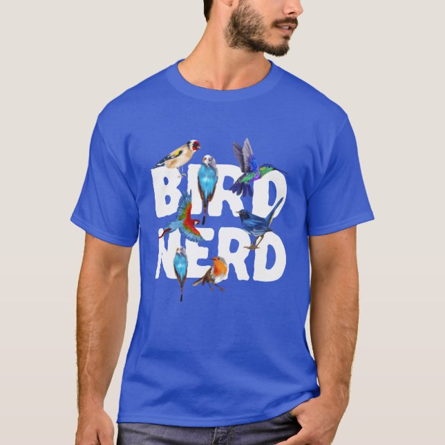 Camiseta Diseño ornitólogo de observación de aves para un n (Anverso)