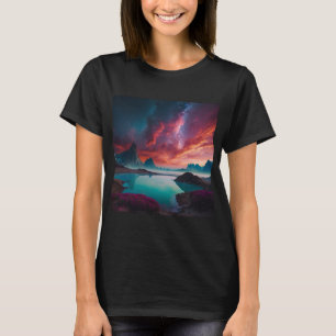 Camiseta Diseño paisajístico fantástico - Surreal Drelike A