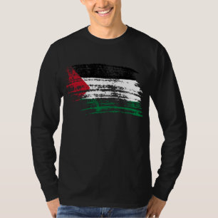 Camiseta Diseño palestino fresco de la bandera