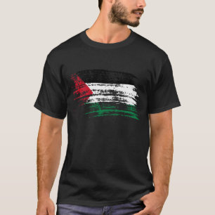 Camiseta Diseño palestino fresco de la bandera