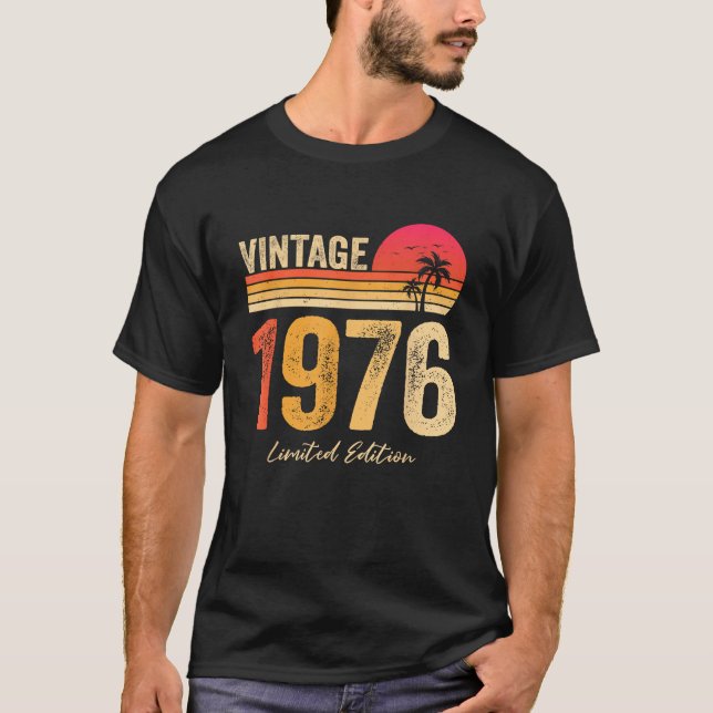 Camiseta Diseño Para 50 Años Edición Limitada 50 Años (Anverso)