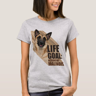 Camiseta Diseño para amantes del perro Malinois Belga