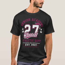 Camiseta Diseño para chicos de la clase superior de 2027