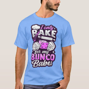 Camiseta Diseño para hacer banca de juego Bunco para un Bun