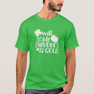 Camiseta Diseño Para Hermanas Aman A La Hermana Comercial C