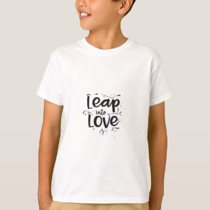 Camiseta diseño para la imagen de "Salto al amor".