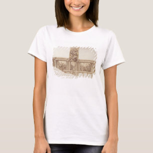 Camiseta Diseño para las paredes y la escalera (pluma del