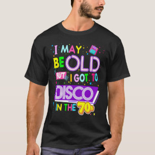 Camiseta Diseño para mujeres vestidas de rayas de los años