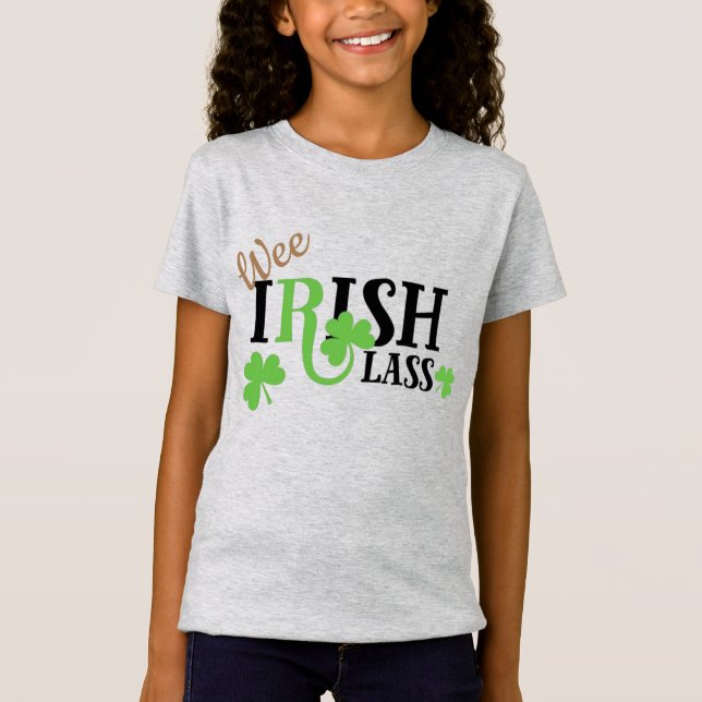 Camiseta Diseño para niños lass irlandeses (Anverso)
