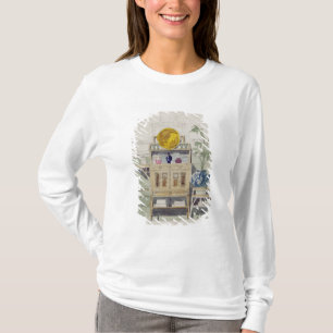 Camiseta Diseño para un aparador, c.1860s-70s (w/c y lápi