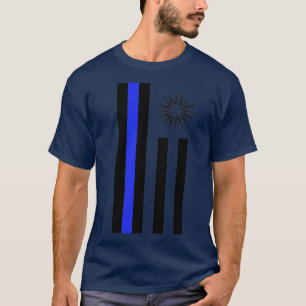CAMISETA DISEÑO PATRIOTA DE LA LIBERTAD EN BLANCO Y NEGRO