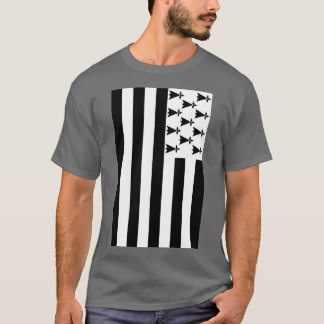CAMISETA DISEÑO PATRIOTA DE LA LIBERTAD EN BLANCO Y NEGRO