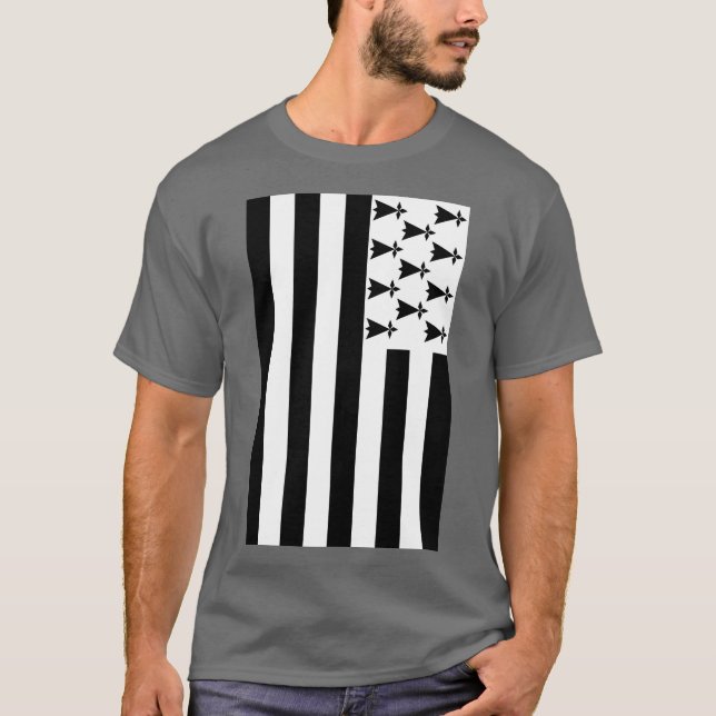 CAMISETA DISEÑO PATRIOTA DE LA LIBERTAD EN BLANCO Y NEGRO (Anverso)