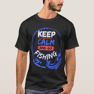 Camiseta Diseño patriótico de pesca de lubina con bandera a