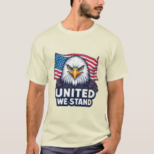 Camiseta Diseño Patriótico USA Unidos Estamos