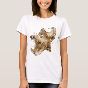 Camiseta Diseño personalizado Bold Gold ESTRELLA DORADA