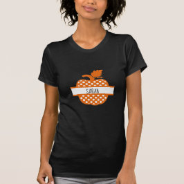 Camiseta Diseño personalizado de cosecha de calabaza