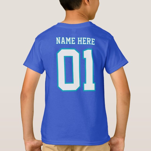 Camiseta Diseño personalizado de equipo de niños CREATE-YOU (Reverso)