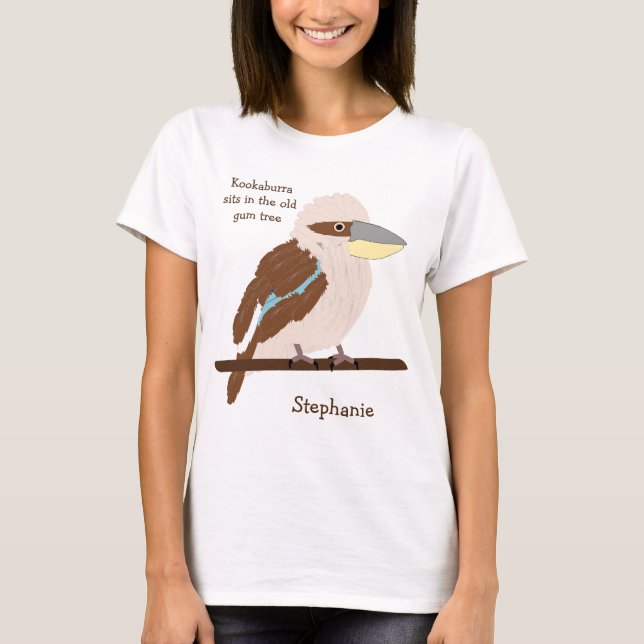 Camiseta Diseño personalizado de Kookaburra (Anverso)