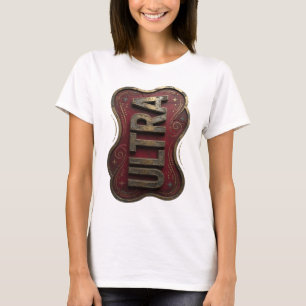 Camiseta Diseño personalizado de oro fresco ULTRA