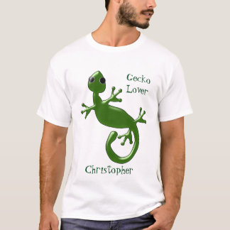 Camiseta Diseño personalizado del Gecko