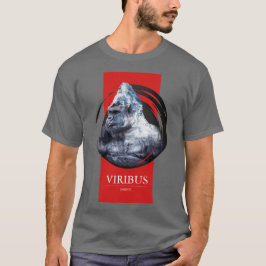 Camiseta Diseño personalizado del gorila de montaña