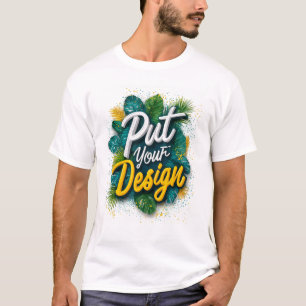 Camiseta Diseño personalizado del logotipo del Personalizad