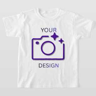 Camiseta Diseño personalizado delantero y trasero Foto pers