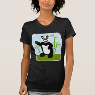 Camiseta Diseño Personalizado estilo Cute Panda Kawaii