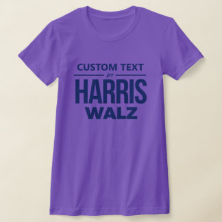 Camiseta Diseño personalizado para Harris Walz