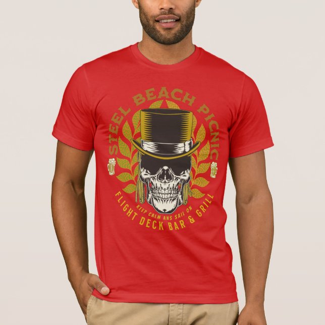 Camiseta Diseño picnic de Steel Beach para marineros camise (Anverso)