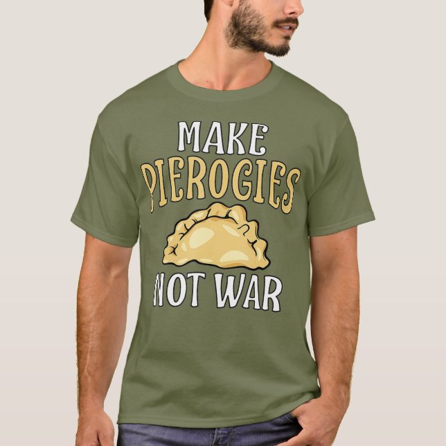 Camiseta Diseño Pierogi Para Los Polacos (Anverso)