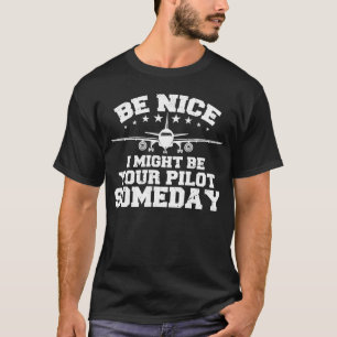 Camiseta Diseño Piloto Para Hombres Mujeres Piloto De Avion
