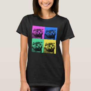 Camiseta Diseño pop de gatito de gatito
