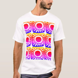 Camiseta Diseño pop en colores brillantes