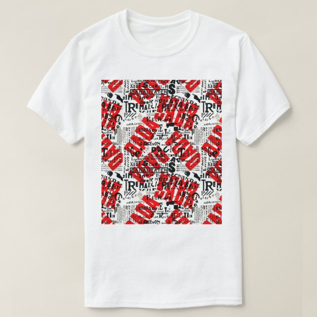 CAMISETA DISEÑO POSTER DE ARTE DADA POR THEO VAN DOESBURG (Diseño del anverso)