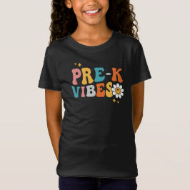 Camiseta Diseño preK de vibraciones Groovy