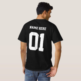Camiseta DISEÑO-PROPio Equipo de licenciatura personalizado