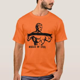 Camiseta Diseño publicitario de retro bodybuilder