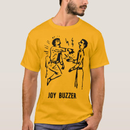 Camiseta Diseño publicitario de zumbido de alegría retro