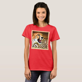 Camiseta "Diseño quetah feroz y feroz". ¡Hazte con una en Z