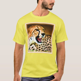 Camiseta "Diseño quetah feroz y feroz". ¡Hazte con una en Z